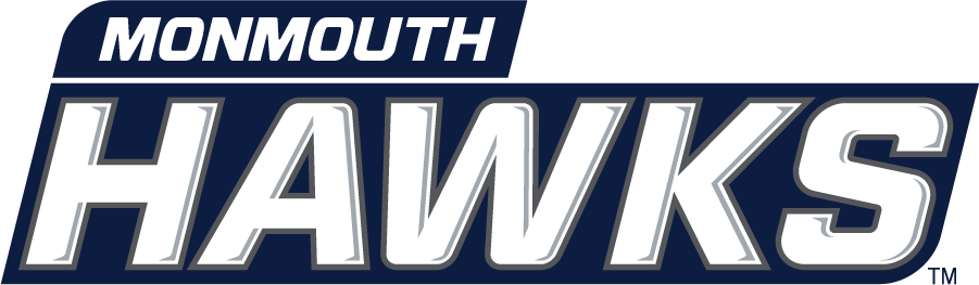 Monmouth Hawks 2014-Pres Wordmark Logo v3 diy iron on heat transfer